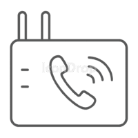 Voice Gateway Icon Outline