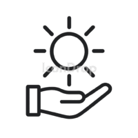 Warm Icon Outline