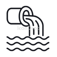 Waste Water Icon Outline