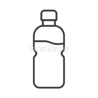 Water Bottle Icon Outline