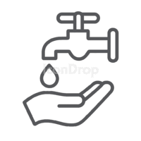 Water Conservation Icon Outline
