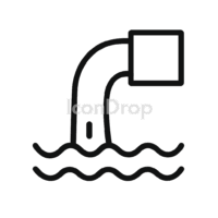 Water Flow Icon Outline
