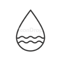 Water Icon Outline