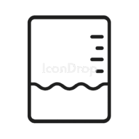 Water Level Indicator Icon Outline