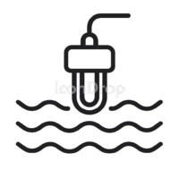 Water Level Sensor Icon Outline