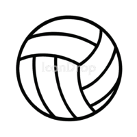 Water Polo Ball Icon Outline