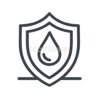 Water Protection Icon Outline