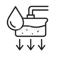 Water Purification Icon Outline