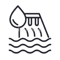 Water Resources Icon Outline