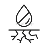 Water Shortage Icon Outline