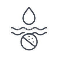 Water Soluble Icon Outline