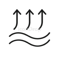 Water Vapour Icon Outline