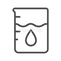 Water Volume Icon Outline