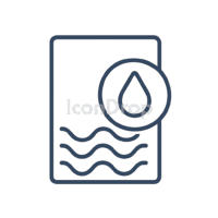 Watermark Icon Outline