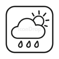 Weather App Icon Outline