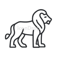 Wild Animal Icon Outline