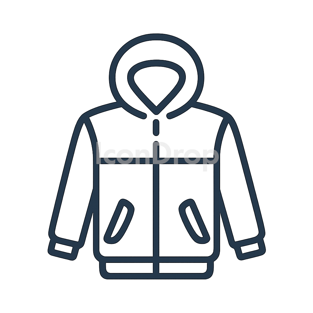 Wind Breaker Icons Outline